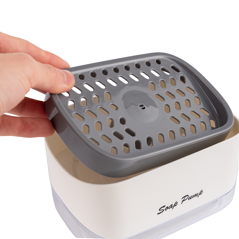 Soap Dispenser Pump with Sponge (H8.3cm) - Image 11