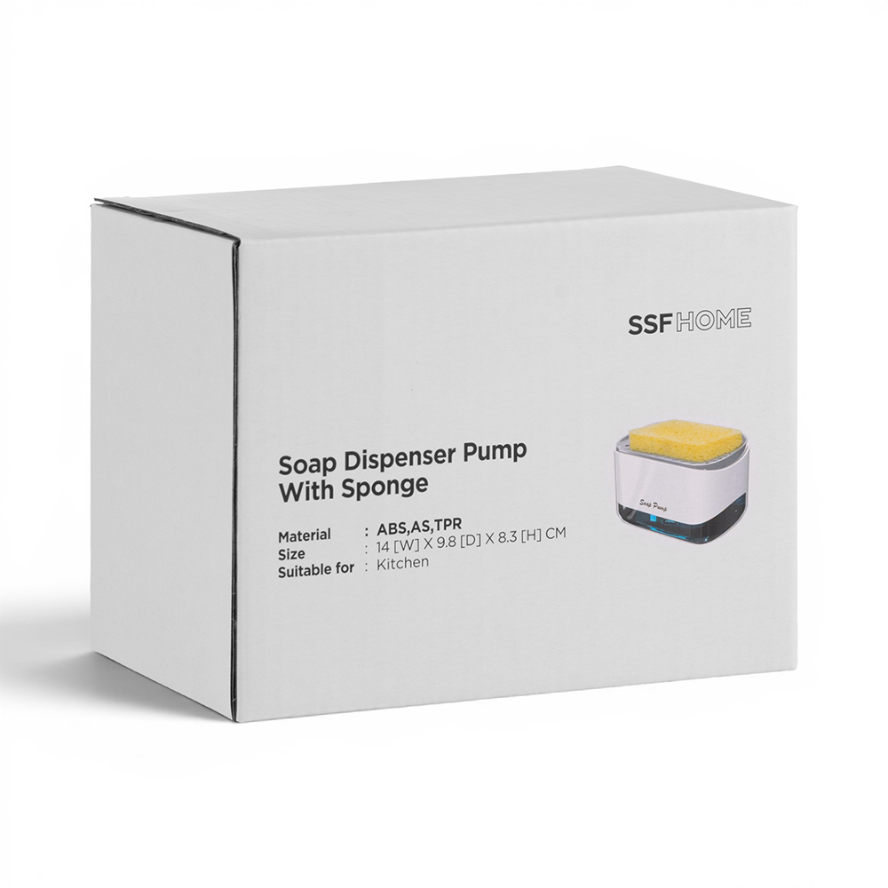 Soap Dispenser Pump with Sponge (H8.3cm) - Image 15