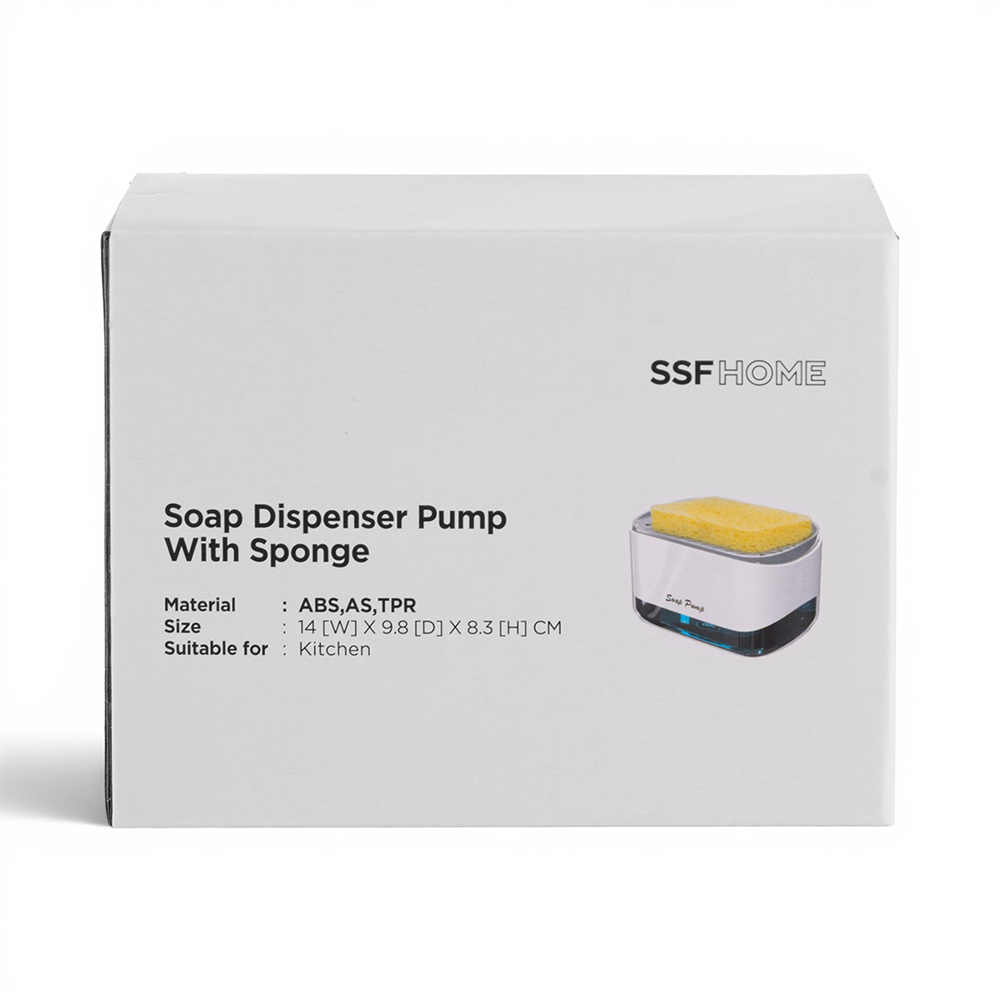 Soap Dispenser Pump with Sponge (H8.3cm) - Image 16