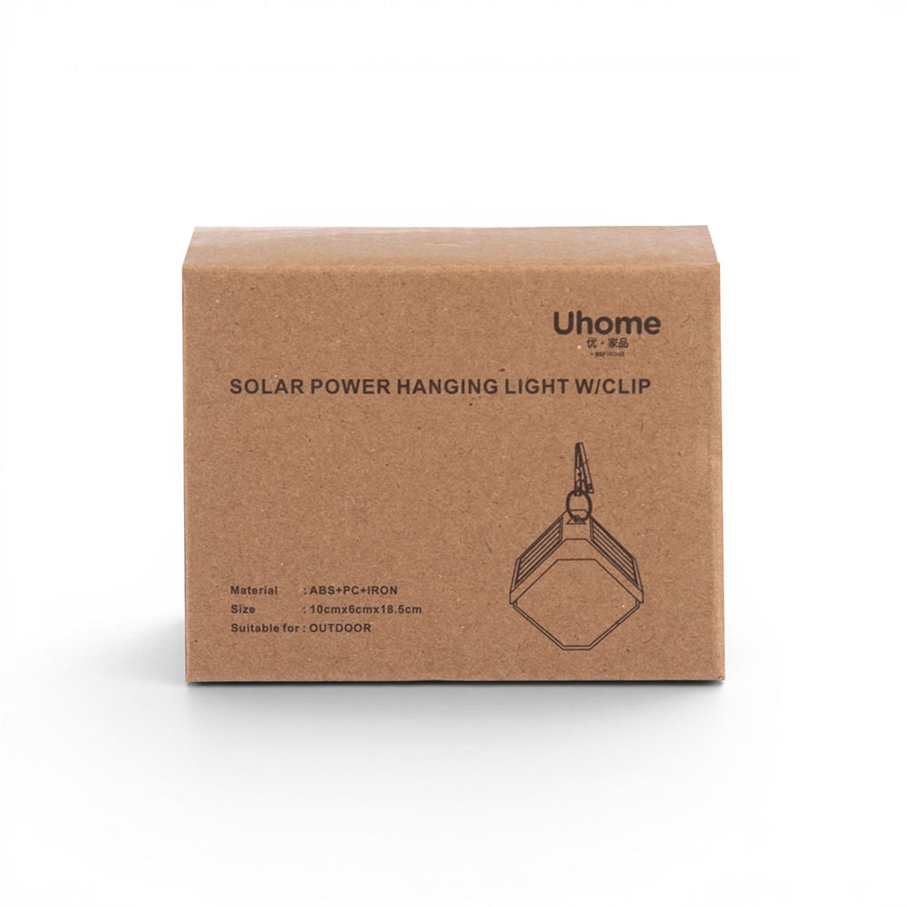 Uhome Solar Power Hanging Light with Clip (H18.5cm) - Image 16