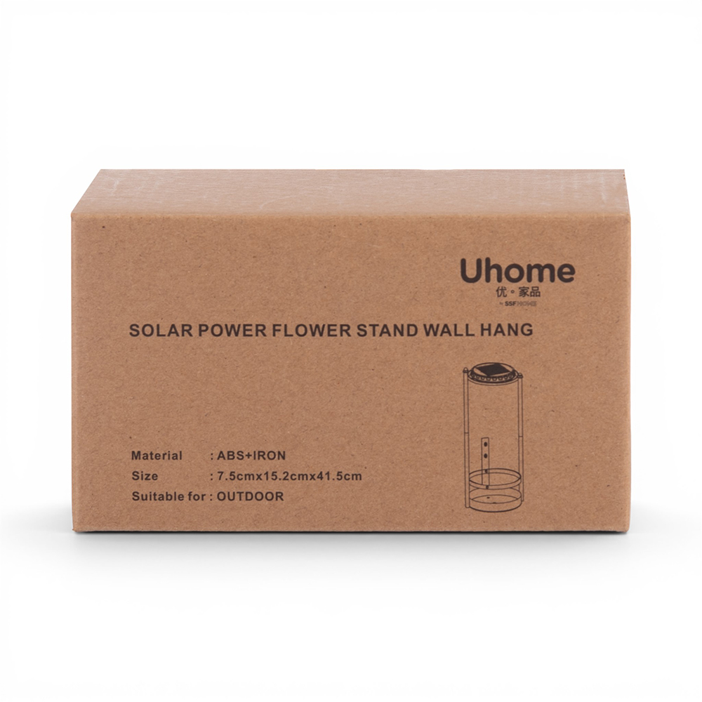 Uhome Solar Power Flower Stand Wall Hanging (H41.5cm) - Image 20