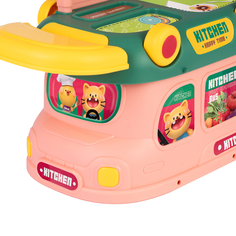 2 In 1 Kitchen Set Storage Bus - Image 18