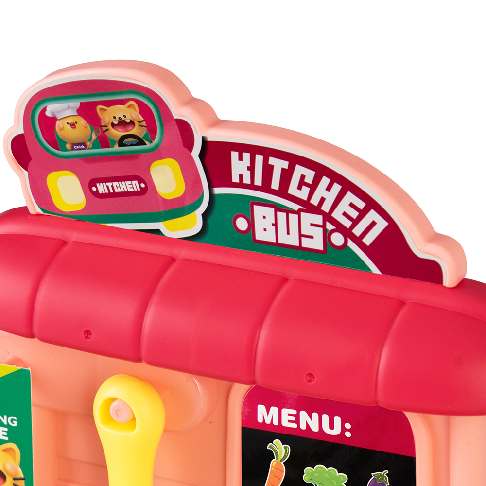 2 In 1 Kitchen Set Storage Bus - Image 16