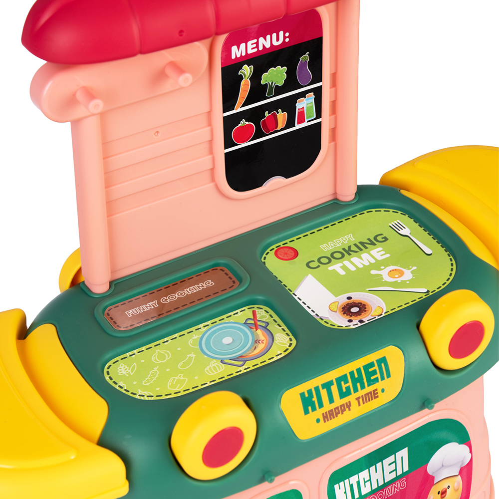 2 In 1 Kitchen Set Storage Bus - Image 17