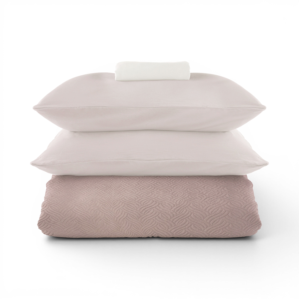 Queen Fitted Sheet & Comforter Set - Image 2