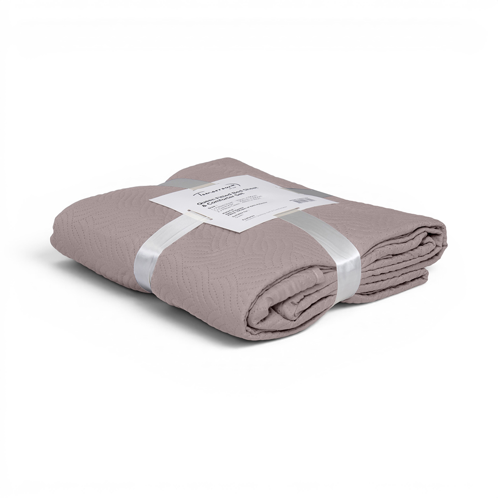 Queen Fitted Sheet & Comforter Set - Image 10