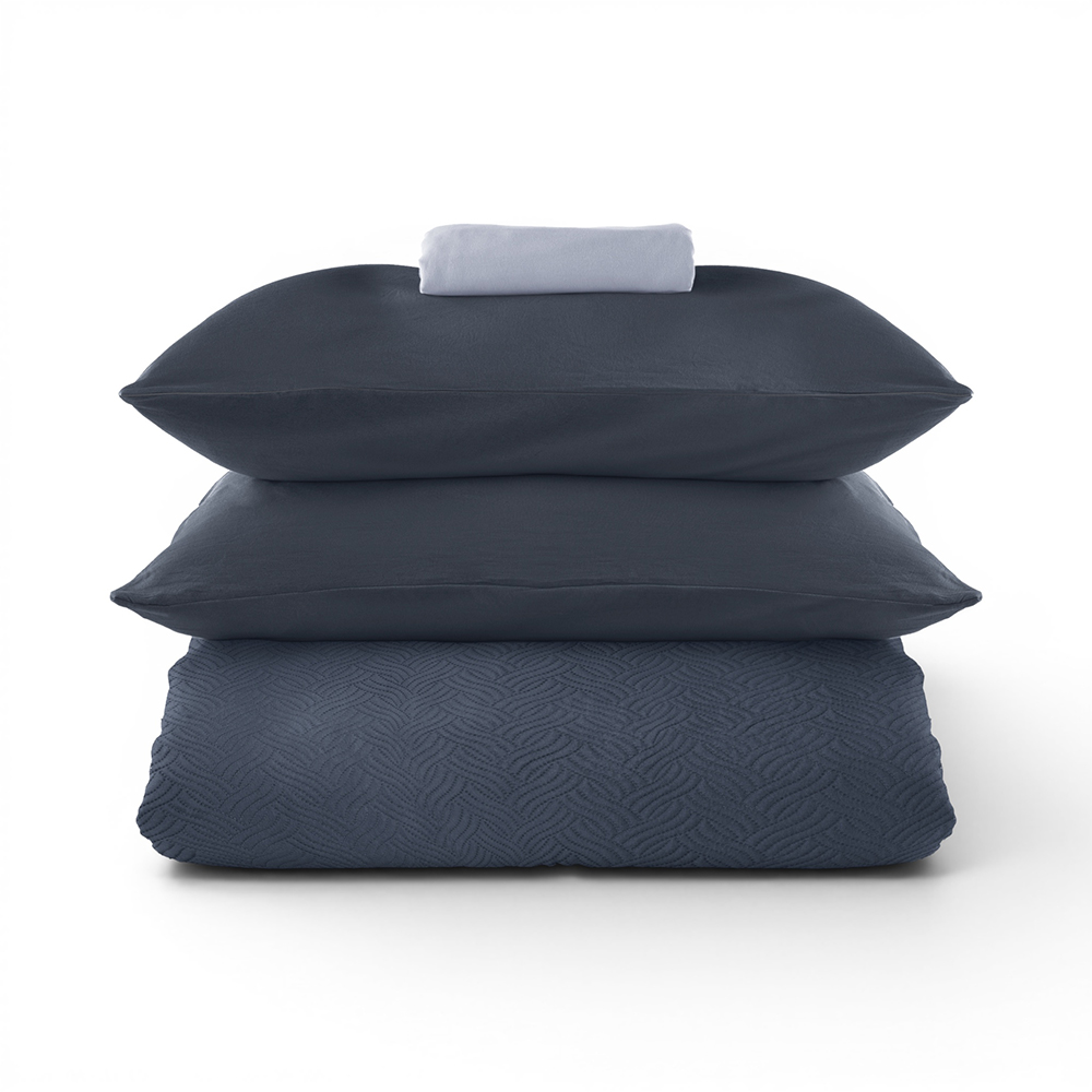 Queen Fitted Sheet & Comforter Set - Image 22