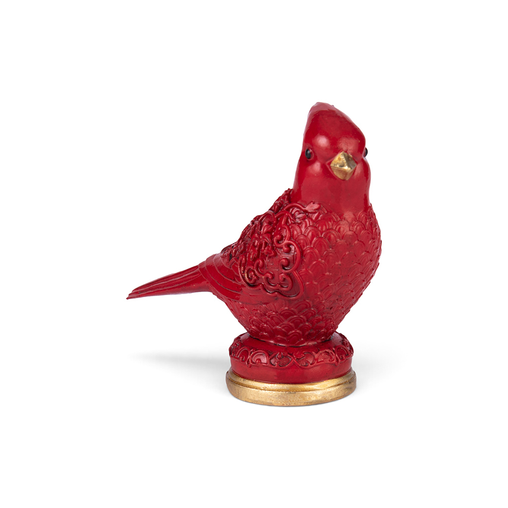 Polyresin Carved Cardinals (Set of 2) - Image 3