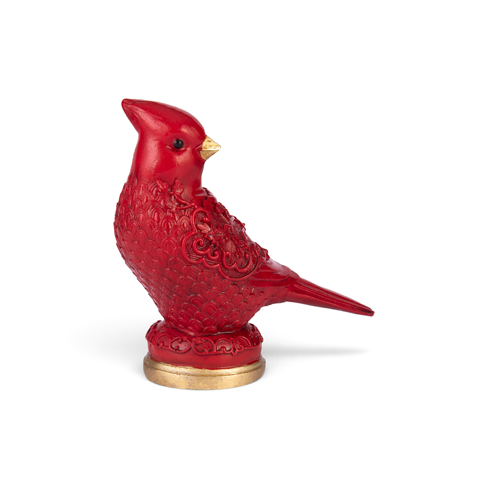 Polyresin Carved Cardinals (Set of 2) - Image 4