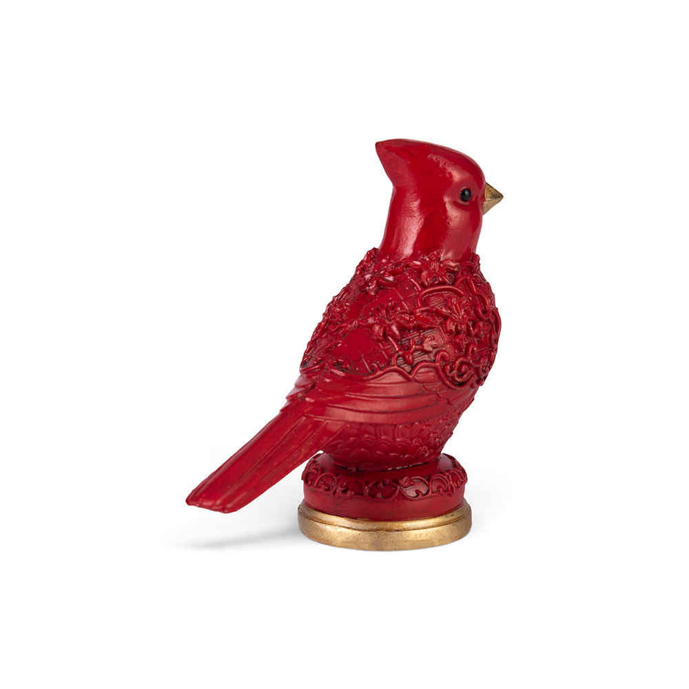 Polyresin Carved Cardinals (Set of 2) - Image 5