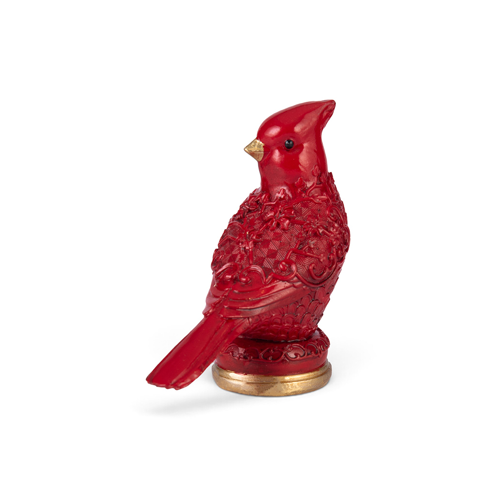 Polyresin Carved Cardinals (Set of 2) - Image 6