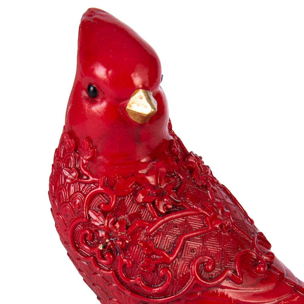 Polyresin Carved Cardinals (Set of 2) - Image 9
