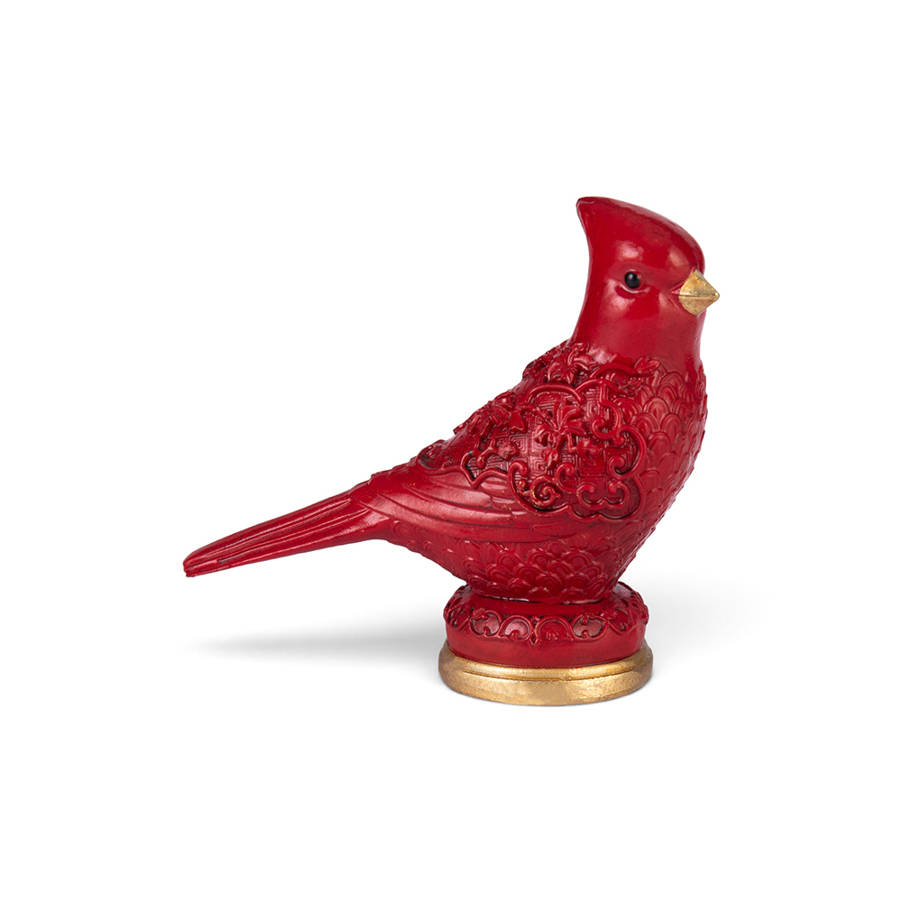 Polyresin Carved Cardinals (Set of 2) - Image 7