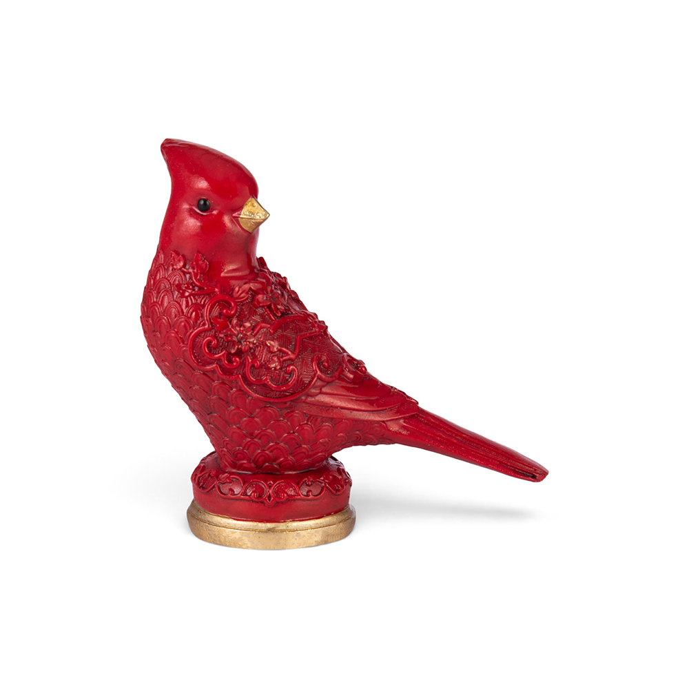Polyresin Carved Cardinals (Set of 2) - Image 8