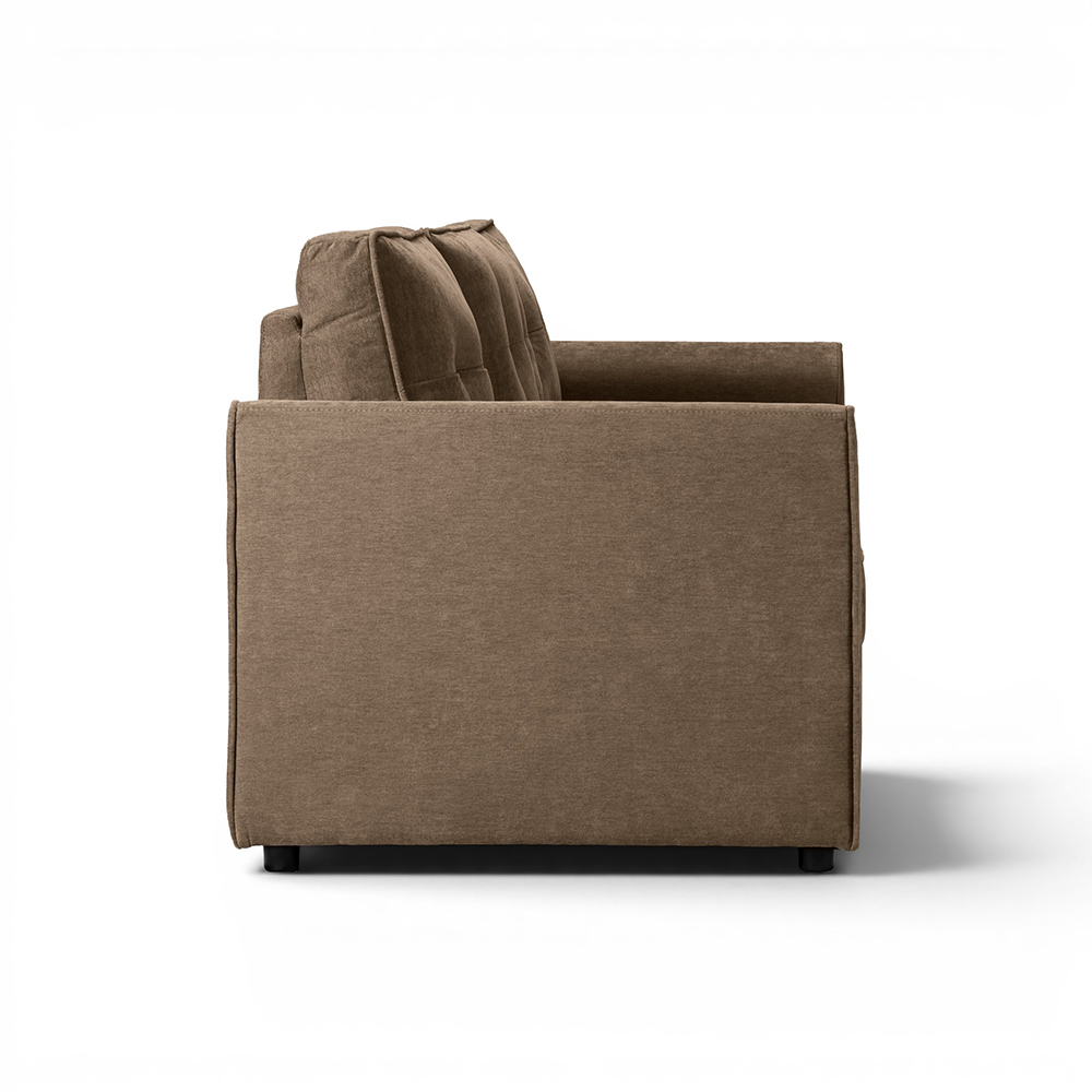 Spencer 3 Seater Pull Out Sofa Bed with Cup Holders - Image 25