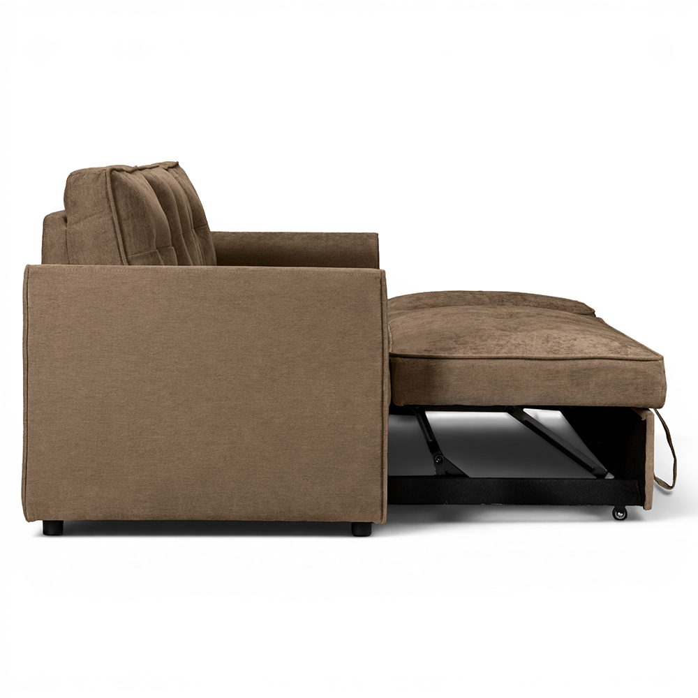 Spencer 3 Seater Pull Out Sofa Bed with Cup Holders - Image 27