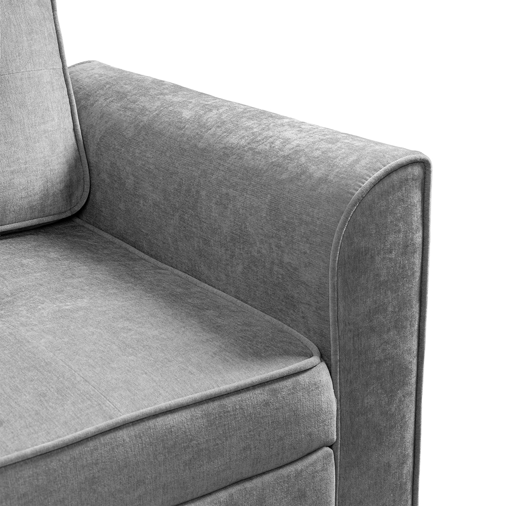 Spencer 3 Seater Pull Out Sofa Bed with Cup Holders - Image 12