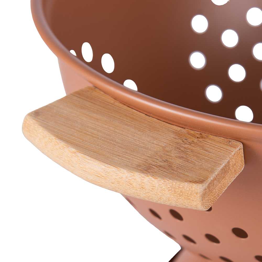Fruit Basket with Bamboo Handle (H13.5cm) - Image 4