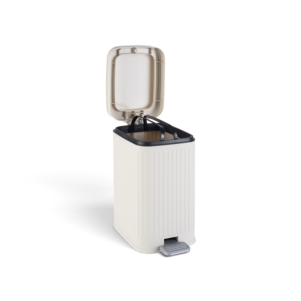 Pedal & Press Dual-Use Dustbin - Image 3